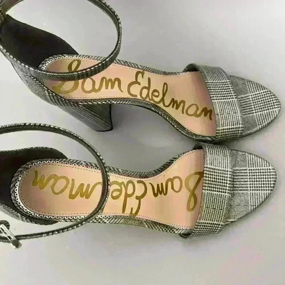 Sam Edelman Yaro Ankle Strap Block Heels - Picture 5 of 10